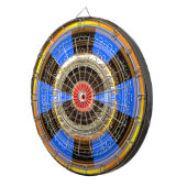 Wikinger Schild 18 Inch Dart Board Geschenk für ih Dartscheibe (Vorderseite rechts)