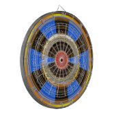 Wikinger Schild 18 Inch Dart Board Geschenk für ih Dartscheibe (Vorderseite Links)
