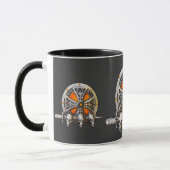 Wikinger-Schild-Tasse Tasse (Links)