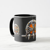 Wikinger-Schild-Tasse Tasse (Vorderseite Links)