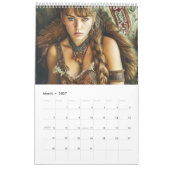 Wikinger-Schildmädchen – Porträts der Stärke Kalender (Mär 2027)