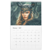 Wikinger-Schildmädchen – Porträts der Stärke Kalender (Feb 2027)