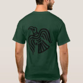 Wikinger-Schwarz-Raben-Shirt T-Shirt (Rückseite)
