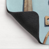 Wikinger-Schwerter, -steigbügel und -speerspitze Mousepad (Ecke)