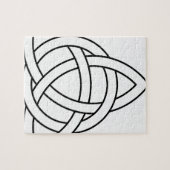 Wikinger-Skandinavier Nordic des Dreiheitsknotens Puzzle (Horizontal)