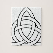 Wikinger-Skandinavier Nordic des Dreiheitsknotens Puzzle (Vertikal)