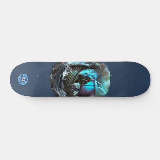 Wikinger Skateboard (Horizontal)