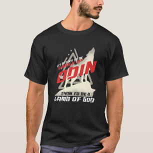 Wikinger sollten besser ein Odin-Wolf sein als ein T-Shirt