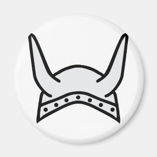 Wikinger-Sturzhelmikone Magnet