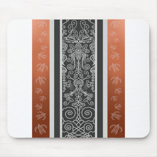 Wikinger-Tätowierung Mousepad (Vorne)