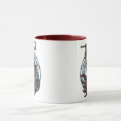 Wikinger Valhalla Krieger Tasse (Zentrum)