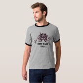 Wikinger, WILL ICH GERADE, UM lustigen T - Shirt (Vorne ganz)