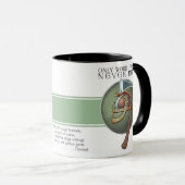 Wikinger"Wort-Ruhm" Havamal Tasse (VorderseiteRechts)