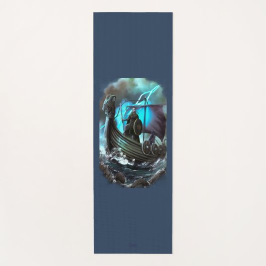 Wikinger Yogamatte (Vorderseite)