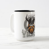 WIKINGER ZWEIFARBIGE TASSE (Vorderseite Links)