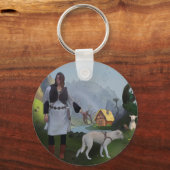 Wikingerin Schlüsselanhänger (Vorderseite)