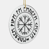 Wikingerkompaß Keramikornament (Rechts)