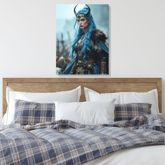 Wikingerkönigin  leinwanddruck (Insitu (Schlafzimmer))