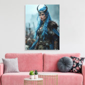 Wikingerkönigin  leinwanddruck (Insitu (Wohnzimmer))
