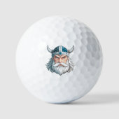 Wikingerkrieger Golfball (Vorderseite)