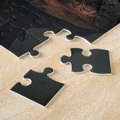 Wikingerkrieger in authentischer Kleidung Puzzle (Seite)