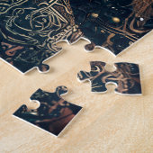 Wikingerkrieger in authentischer Kleidung Puzzle (Seite)