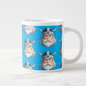 Wikingerkrieger Jumbo-Tasse (Rechts)