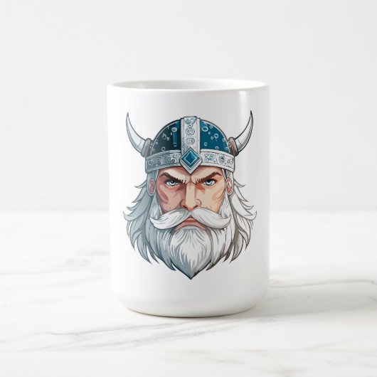 Wikingerkrieger Kaffeetasse (Mittel)