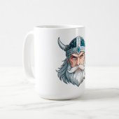 Wikingerkrieger Kaffeetasse (Vorderseite Links)