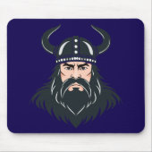 Wikingerkrieger Mousepad (Vorne)
