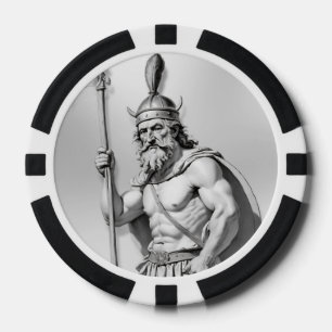 Wikingerkrieger Pokerchips