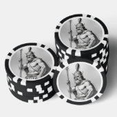 Wikingerkrieger Pokerchips (Stapel)