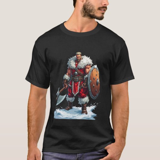 Wikingerkrieger T-Shirt (Vorderseite)