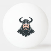 Wikingerkrieger Tischtennisball (Rückseite)
