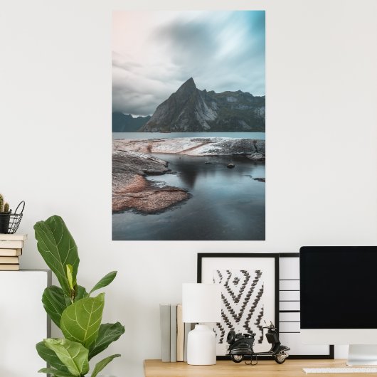 Wikingerküste Poster (Heimbüro)