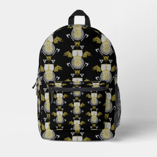 Wikingernordmänner Bedruckter Rucksack