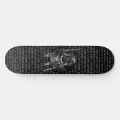 Wikingerrunen Krieger Schwerter Skateboard (Horizontal)