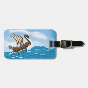 Wikingerschiff Gepäckanhänger