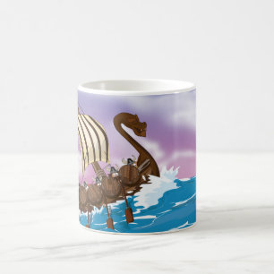 Wikingerschiff Kaffeetasse