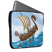 Wikingerschiff Laptopschutzhülle (Vorne Rechts)