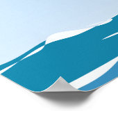 Wikingerschiff Poster (Ecke)