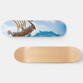 Wikingerschiff Skateboard (Horizontal)