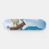 Wikingerschiff Skateboard (Horizontal)