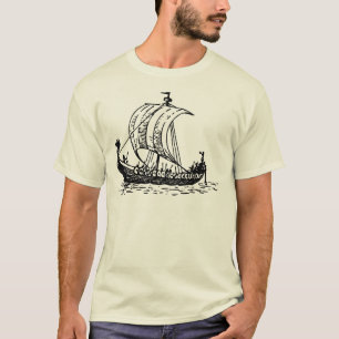 Wikingerschiff T-Shirt