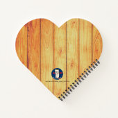 Wikingerschild Notizblock (Rückseite)