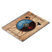 Wikingerschild und Äxte Notizblock (Linke Seite)