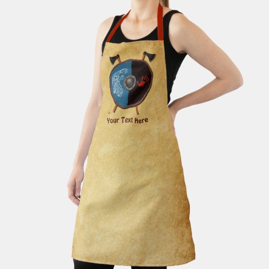 Wikingerschild und Äxte Schürze (InSitu)