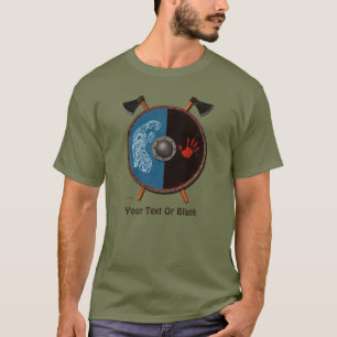 Wikingerschild und Äxte T-Shirt