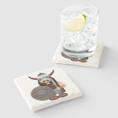 WikingersteinUntersetzer Steinuntersetzer (Seitenansicht)