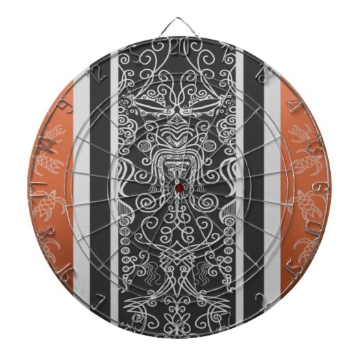 Wikingertattoo Dartscheibe (vorne)